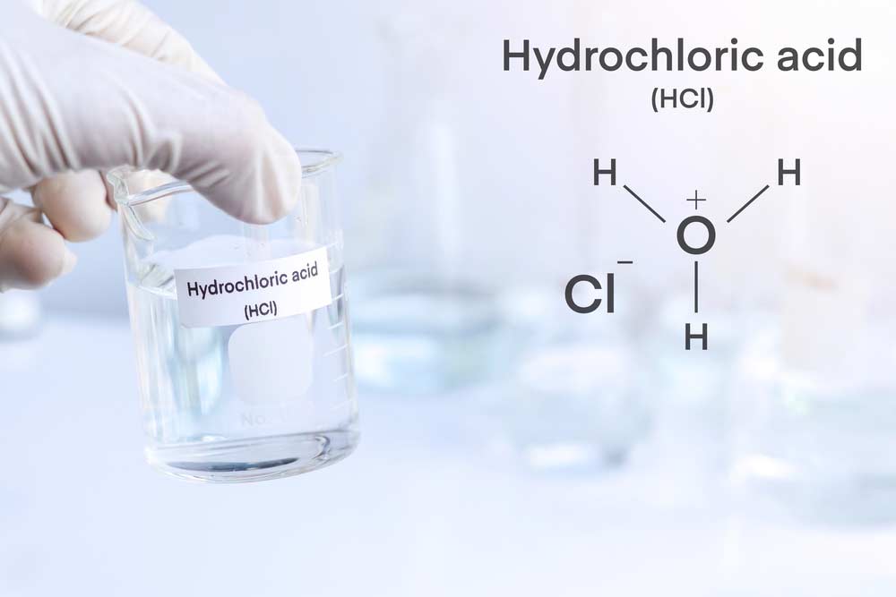 Salzsäure HCl (depositphotos.com)